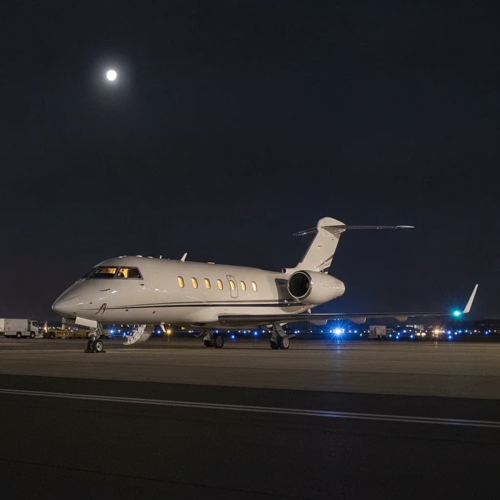 Bombardier Challenger 604 exterior