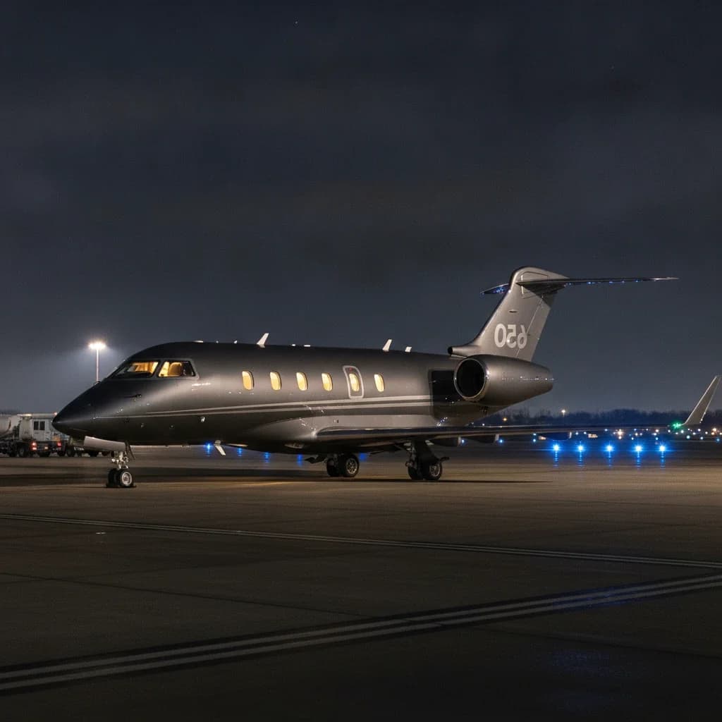Bombardier Challenger 650 exterior