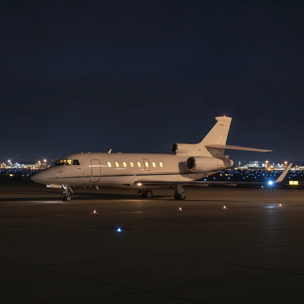 Dassault Falcon 2000LXS exterior