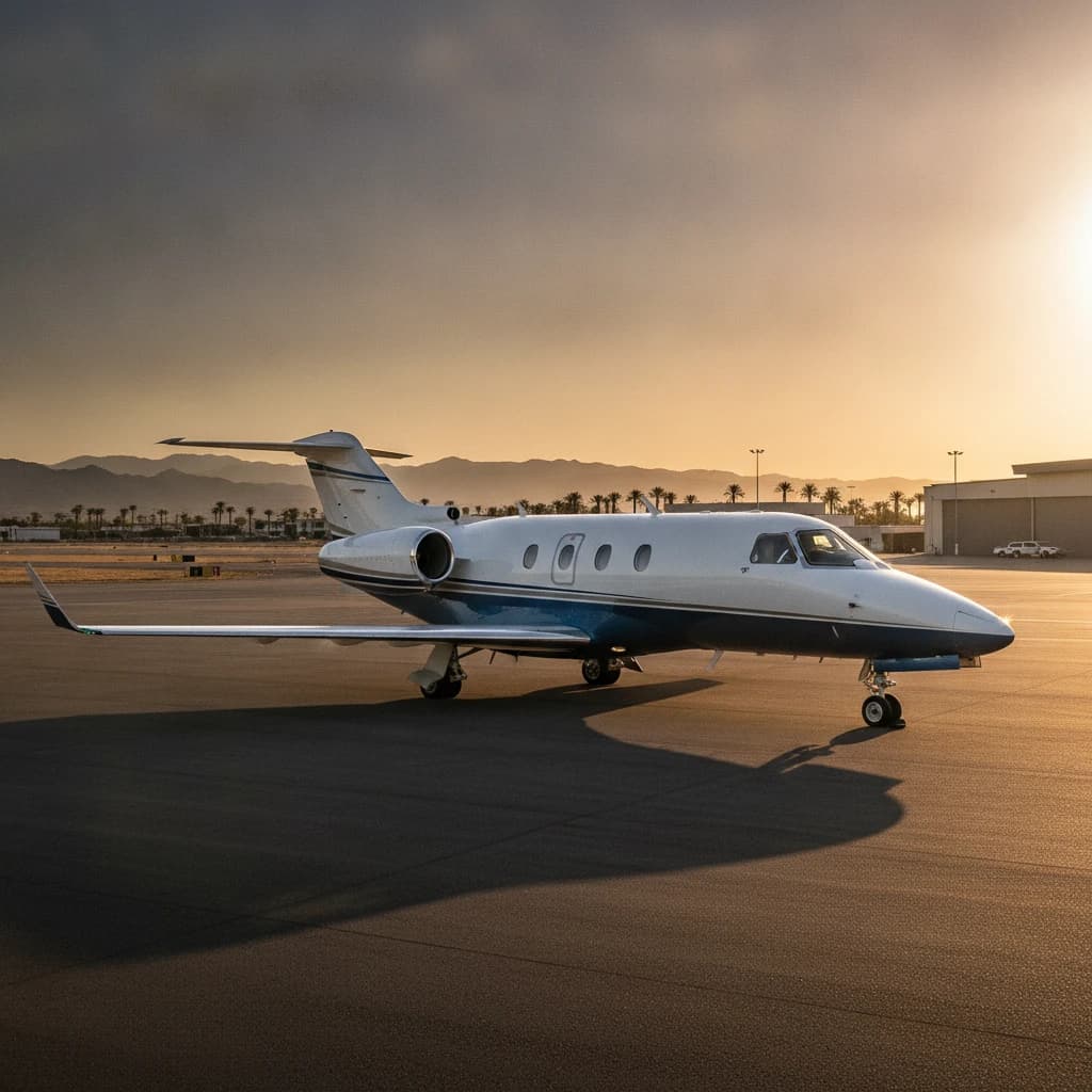 Hawker 850XP exterior