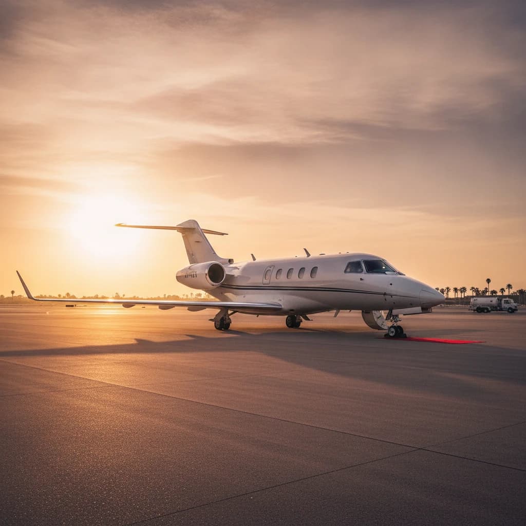 Learjet 75 Liberty exterior