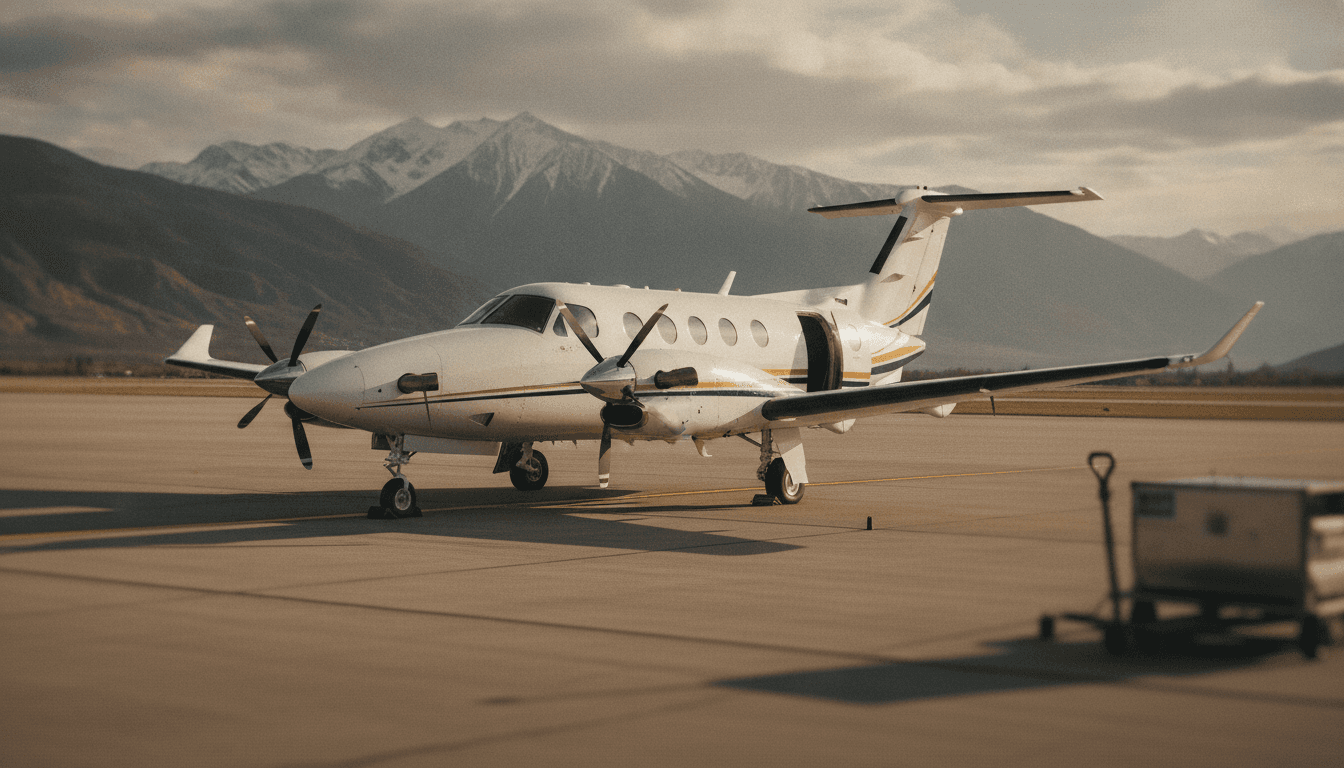 Piper PA-31 Chieftain private jet