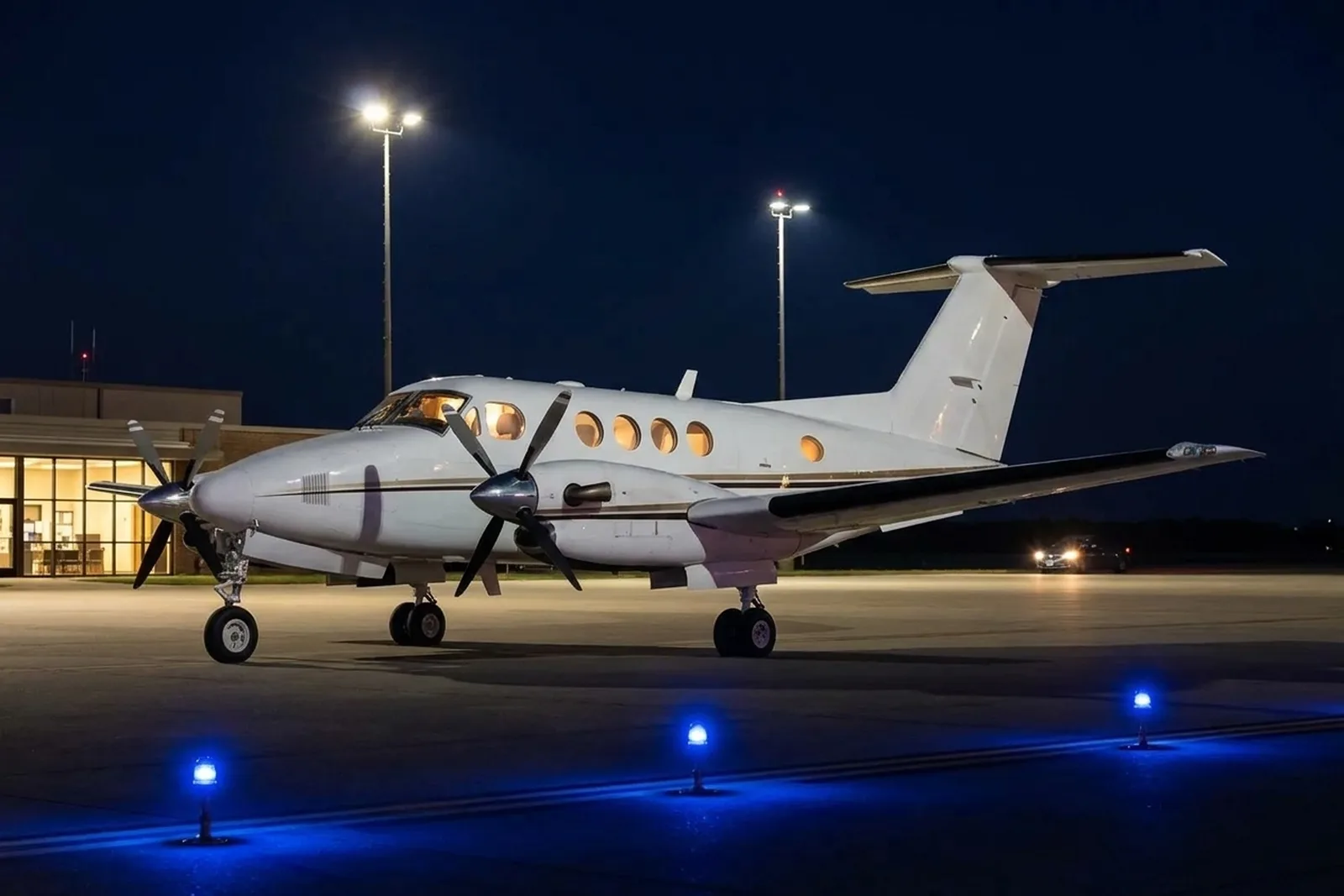Beechcraft King Air F90-1 private jet