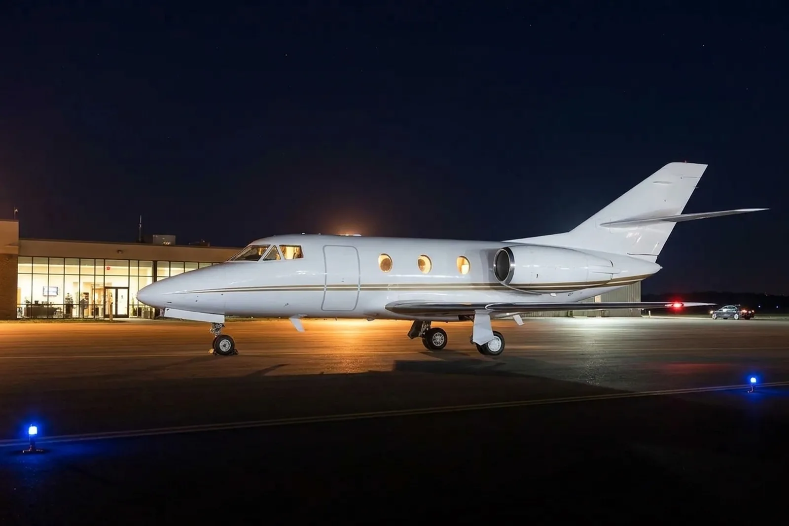 Dassault Falcon 10 private jet
