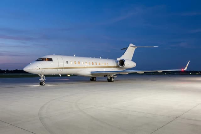 Bombardier Global 5000: model photo