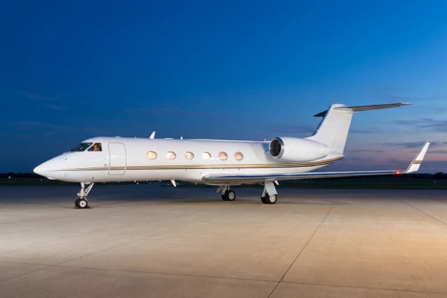 Gulfstream GIV-SP: model photo